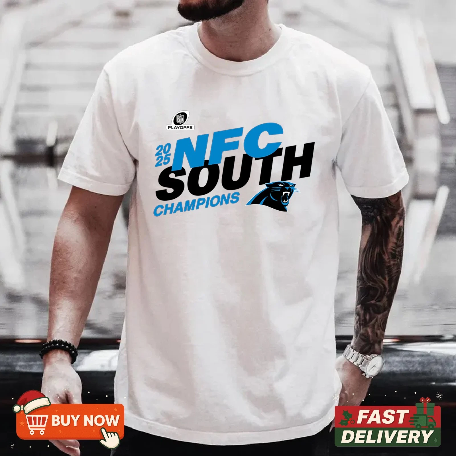 Carolina Panthers NFC South Champions 2025 TShirt