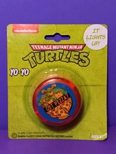Nickelodeon TMNT Teenage Mutant Ninja Turtles Light Up Yo-Yo Got Pizza New