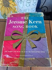 The Jerome Kern Song Book 50 Best Loved Songs Oscar Hammerstein II 1955 Vintage