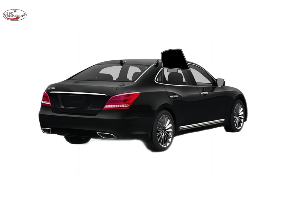 Kit de película de tinte de ventana precortada de 2 capas para Hyundai Azera 2012-2017 sedán de 4 puertas Foto 3 de 4