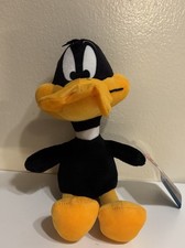 Looney Tunes Daffy Duck 7  Plush Stuffed Animal Toy Factory New with Tags