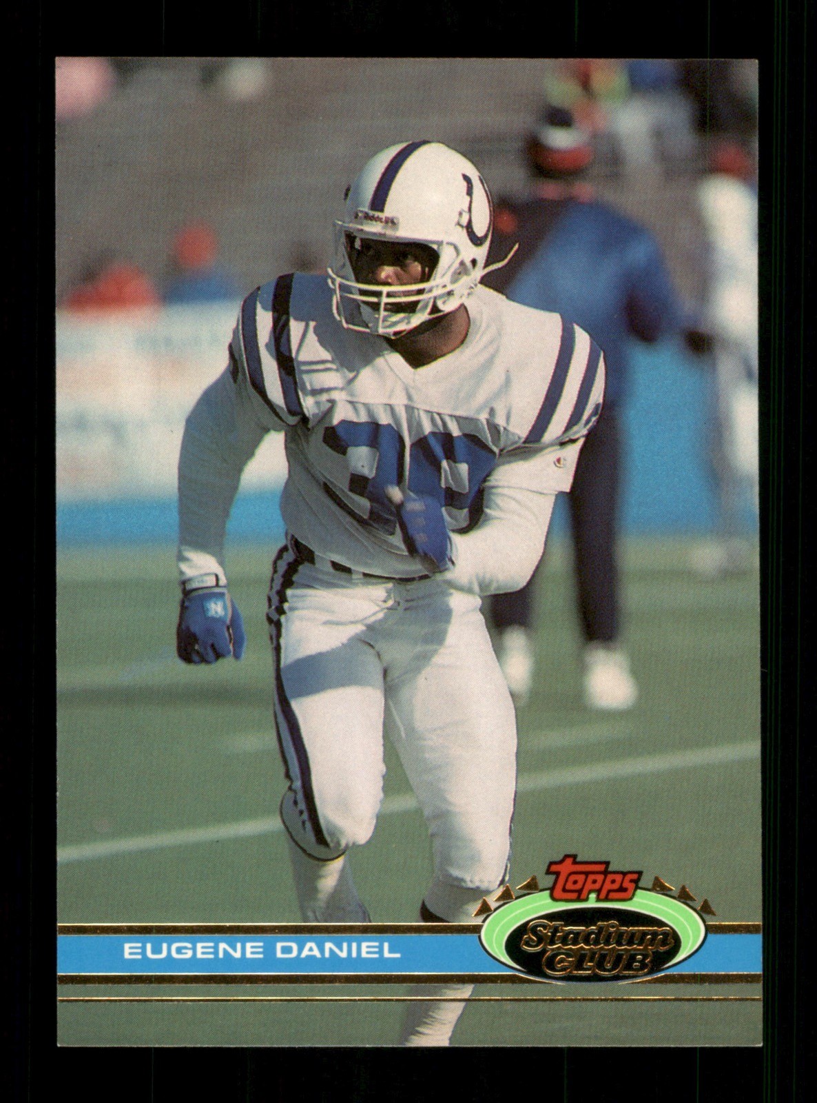 Eugene Daniel #38 Indianapolis Colts NFL Topps Stadium Club Trading Card
