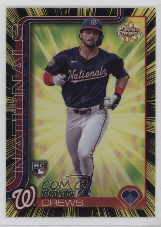 2025 Topps Chrome Radiating Rookies Dylan Crews #RR-8 1t7v