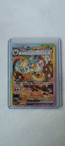 Carta Pokemon Flareon Ex 146/131 Evoluzioni Prismatiche Sar - NEAR Mint (ITA) - Foto 2 di 3