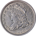 1837 Bust Dime Nice Unc Details Nice Eye Appeal Strong Strike