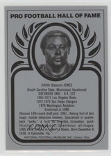 1988-2013 Pro Football Hall of Fame Metallic Deacon Jones HOF 0q3