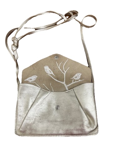 Keecie Design Leather small shoulder bags Metallic Crossbody