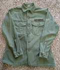 Vintage Military Vietnam Cotton Sateen Shirt Men’s Large OG 107 15.5/33