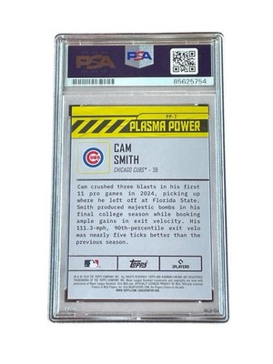Cam Smith Signed Card 2024 Plasma Power Auto Autographed Cam Smith Signed Card 2024 Plasma Power Auto Autographed
