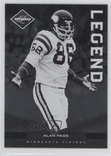 2011 Panini Limited Legends 256/499 Alan Page #128 HOF 1md