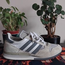 Adidas Originals ZX 500 UK 11 Grey White Great Condition Terrace Casual