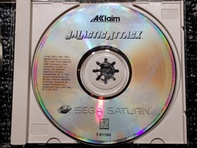 Galactic Attack ( Sega Saturn ) Video Game DIsc Only
