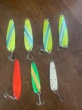 (7) Vintage Trolling Spoon Lot