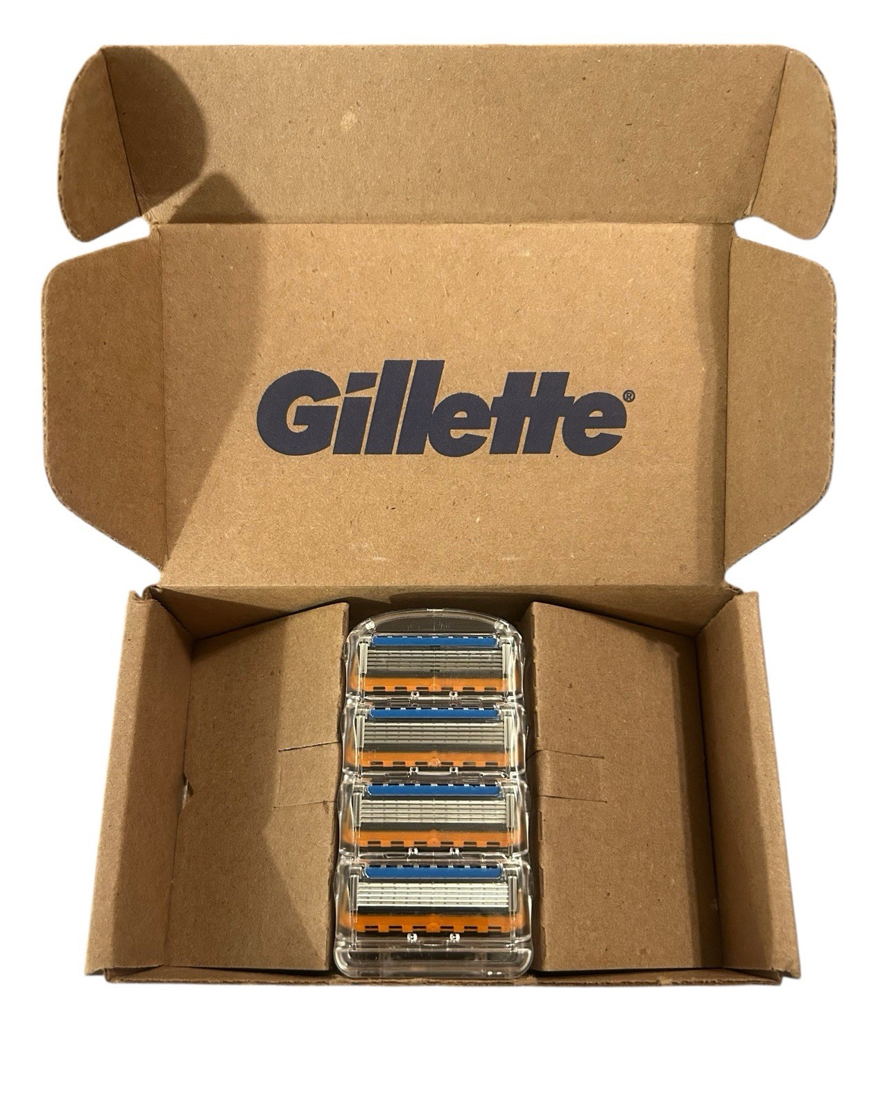 Gillette Fusion5 Power Razor Blade Refills 8 Count with Lubrastrip for a Comfortable Shave