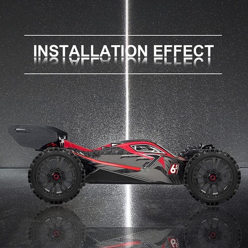 OGRC 1/8 RC Wheels and Tires 17mm Hex RC Monster Truck Buggy PreGlued RC Tire... - Picture 3 of 7