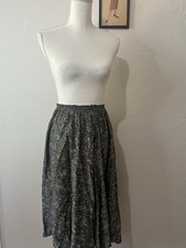 Very Pretty Vintage 1940's-50's Gray Silk Skirt