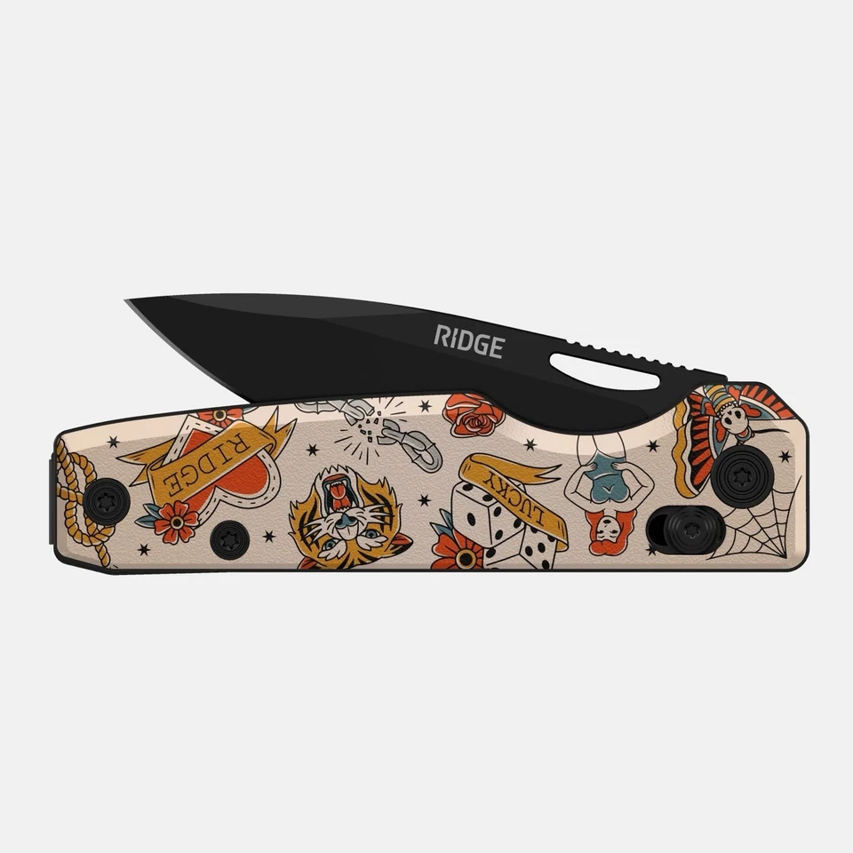 Ridge Americana Daily Carry Kit, Wallet, Key Case, Pocket Knife - Brand New - Image 3 of 4