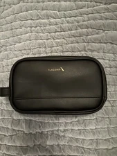 American Airlines Flagship First Class Black Amenity Kit Travel Bag NEW/Sealed