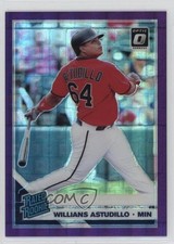 2019 Panini Donruss Optic Purple Pandora Prizm 88/99 Willians Astudillo #79 0q3