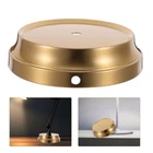 Desk Lamp Universal Base Heavy Duty Iron Round Plate 14.00X14.00X3.80 cm