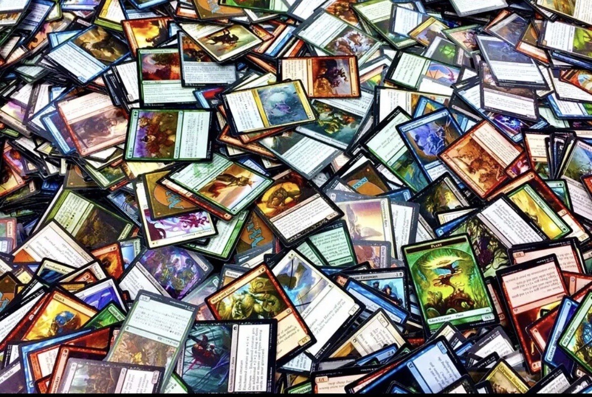 100 Magic The Gathering MTG Cards Lot - Common & Uncommon Budget Collection For Deck Building - Great For New Players