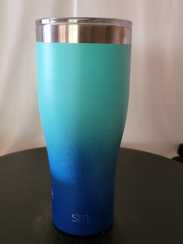 Simple Modern Insulated Tumbler Blue And Green, 24oz