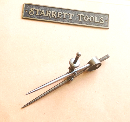 STARRETT No. 83A-3 Divider with Flat Legs; 3.0โ Size & Capacity. USA Made ๐บ๐ธ - Picture 8 of 12