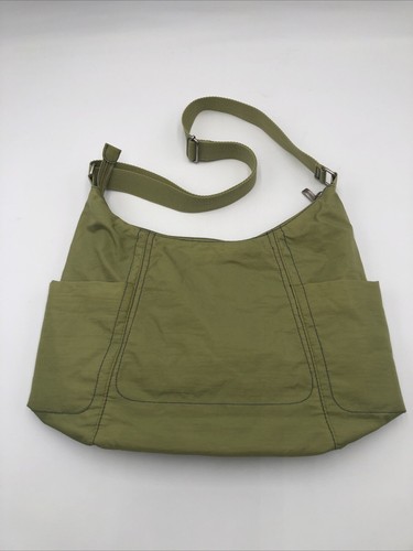 Baggallini Womens Light Green Crossbody Shoulder Bag Purse W/Pouch - Picture 6 of 10