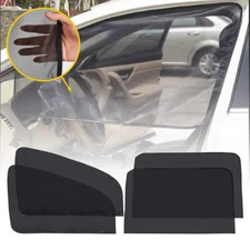 4PCS Car Side Window Sun Shade Cover Visor Mesh Shield UV Block screen For SUV