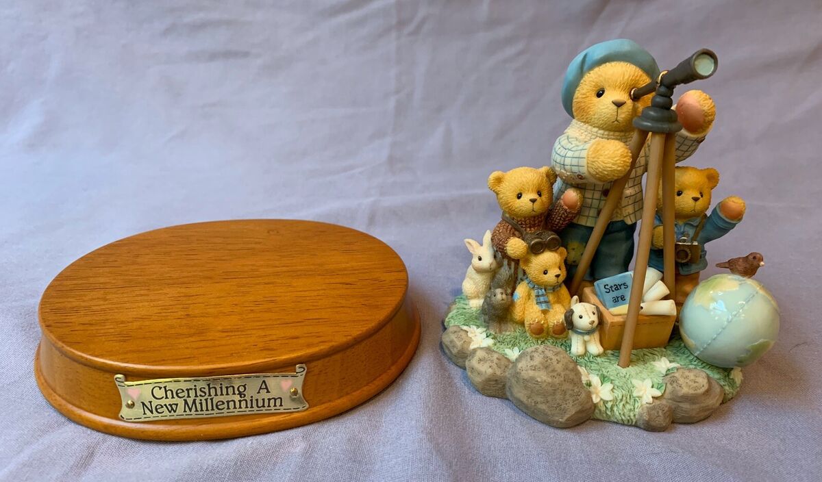Cherished Teddies Winfield #476811 2 PC Set Millennium Cherished Teddies Winfield #476811 2 PC Set Millennium