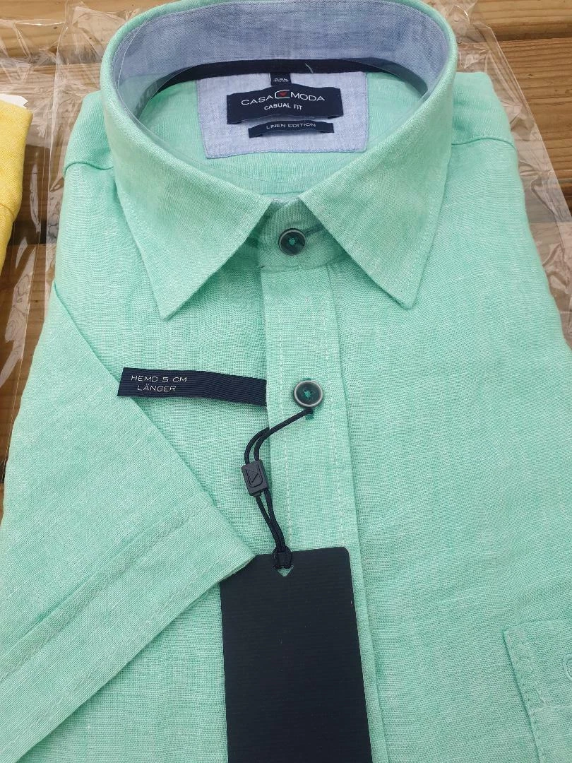 CASA MODA MINT LINEN/COTTON SHORTSLEEVE SHIRT 2xl 3XL4XL5XL6XL 7XL
Opens in a new window or tab