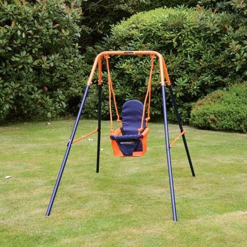 Silla Columpio Exterior Pequeño Plegable Seguro Asiento Ajustable Resistente a los UV Juguete para Niños - Imagen 5 de 6