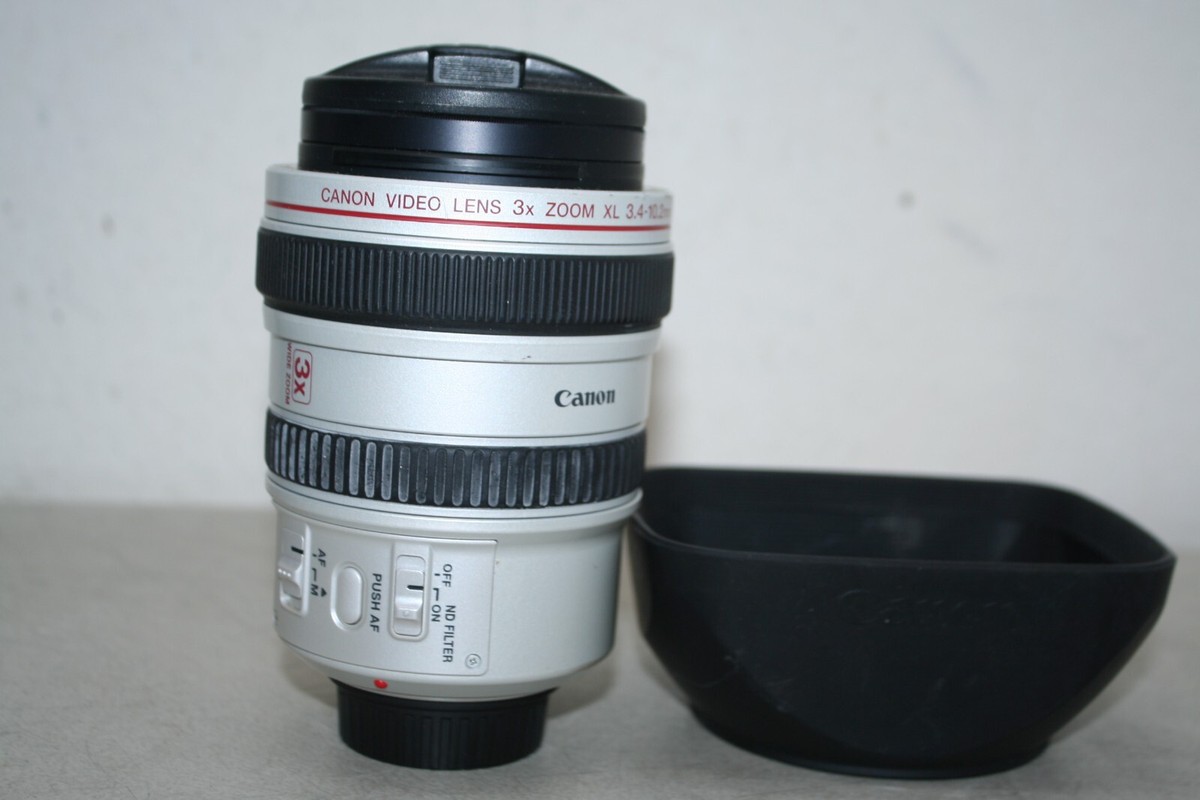Canon Video Lens 3x Zoom XL 3.4-10.2mm 1:1.8-2.2 for XL1 XL2