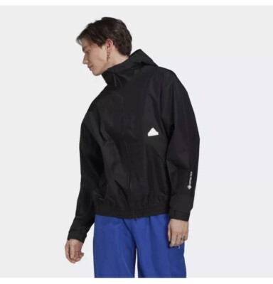 Adidas Gore-Tex Jacket Adjustable Hood Men's Size Large Adidas Gore-Tex Jacket Adjustable Hood Men's Size Large