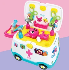 Pinkfong 119 Ambulance Hospital Play Talking Stethoscope Korean Toy