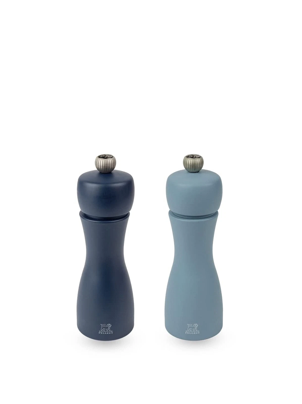 Peugeot Tahiti Duo Air Blue Tones Salt and Pepper Mill Set 15cm - 6", Midnigh...