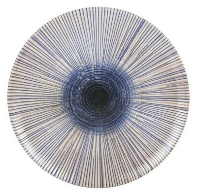 6X IRYS Steingut Porzellan runde Speiseteller DESSERT Beilagenteller 20cm