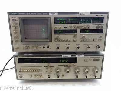ANRITSU ME453C MICROWAVE SYSTEM ANALYZER TRANSMITTER+RECIEVER 