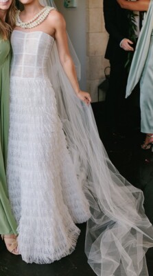 eggplant long dress Ladivine CD788 Dress