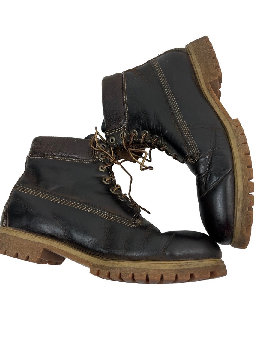 Timberland 27097 Anniversary Men\'s Waterproof Boots  Brown Leather  Sz 13 M s-l400.jpg main image 3