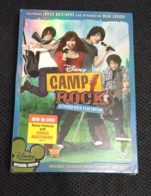 Camp Rock Extended Rock Star Edition DVD Movie Jonas Brothers Demi Lovato Disney