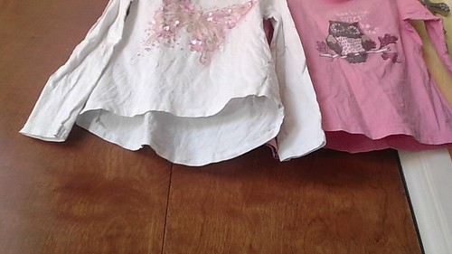 Two beautiful girls long sleeved shirts: C Rowley Butterfly Size 5-6/GAP Owl 6-7 - Picture 5 of 24