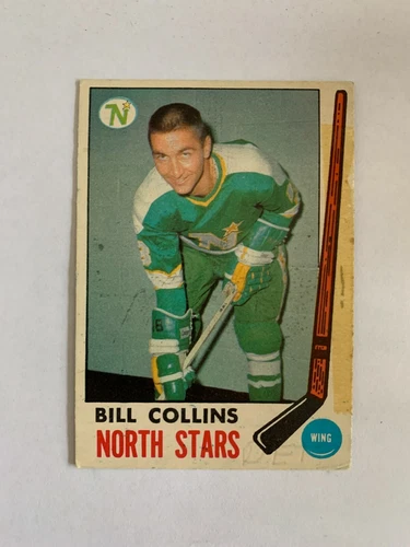 1969-70 O-Pee-Chee #126 Bill Collins RC - Minnesota North Stars (inv.1)