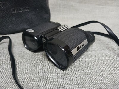 Vintage Nikon 6x18 8 Degree Compact Binoculars Made in Japan