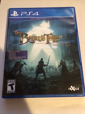 THE BARD'S TALE IV DIRECTORS CUT GAME FOR PLAYSTATION 4 VG SHAPE