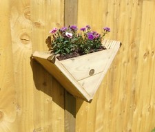 90° Triangle Wall Hanging Vertical Garden SMOOTH Decking Planter Basket  