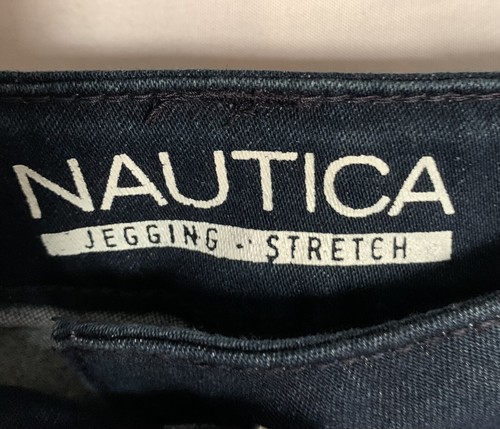 Nautica Gr. 12 Jegging Denim Blau Jeans Jugend Neu Stretch - Bild 4 von 6