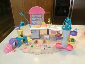 barbie pet care play center