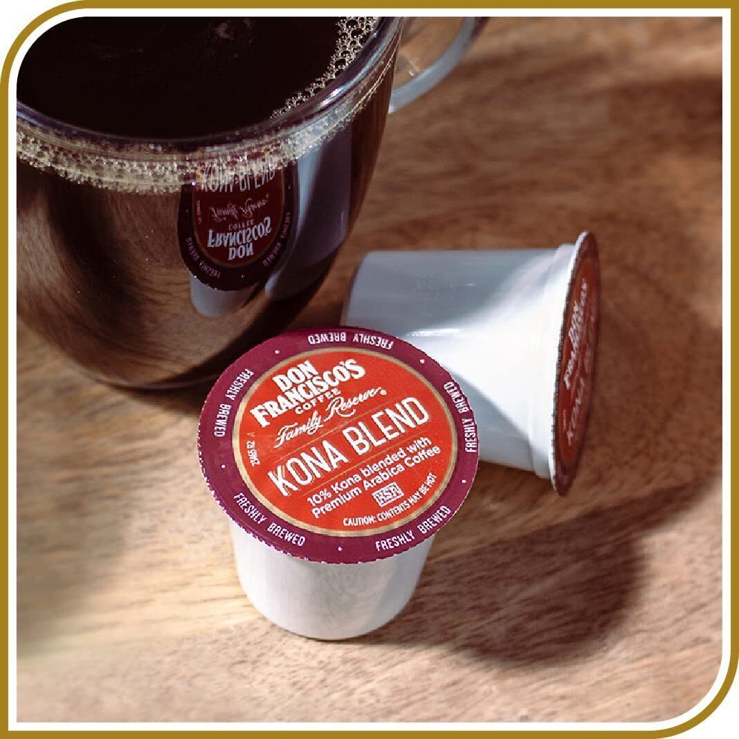 Don Francisco'S K-Cup Coffee Pods - Kona Blend Medium Roast, 100 Ct