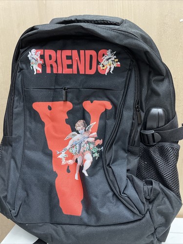 ZAINO ROSSO VLONE FRIENDS 19'' NUOVO - Foto 2 di 3